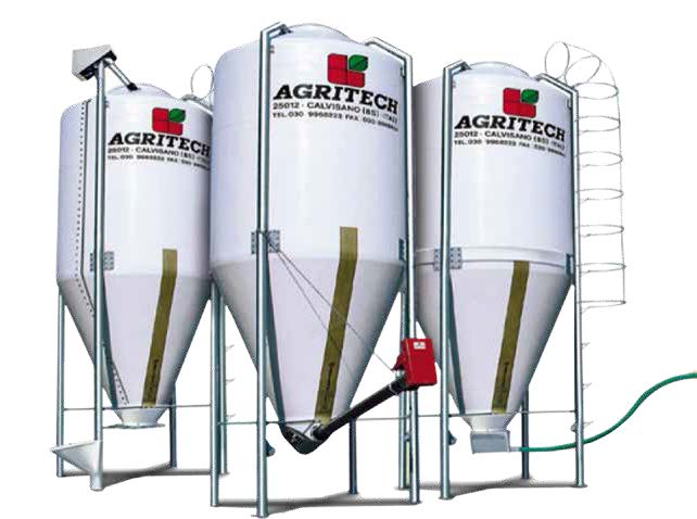 Стекловолоконные силосы AGRITECH (ИТАЛИЯ)