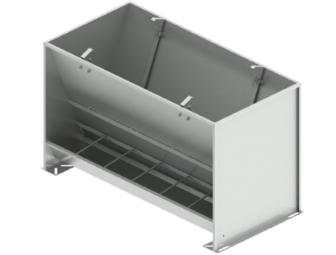 Bunker type feeder 2-sided 12-section for growing-finishing 275 liters