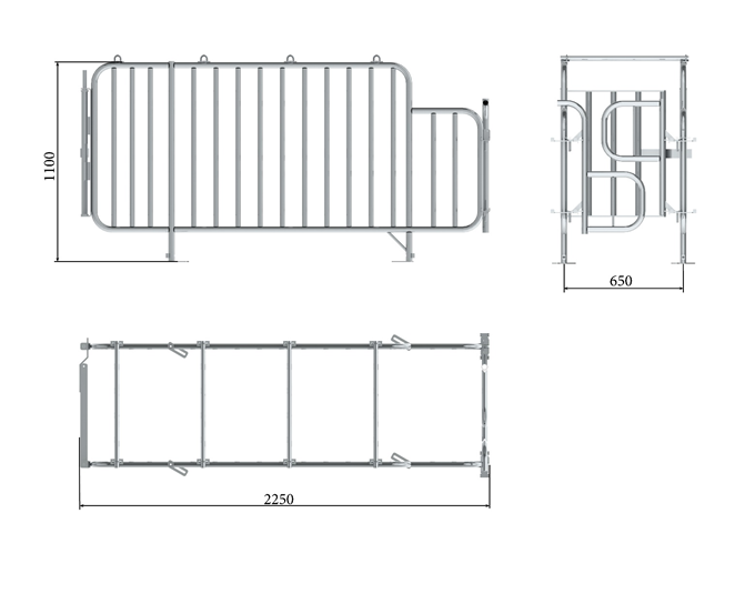 Insemination stall Type 35