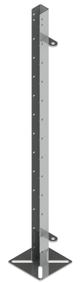 Brackets P(П) for cages from plastic PVC profile