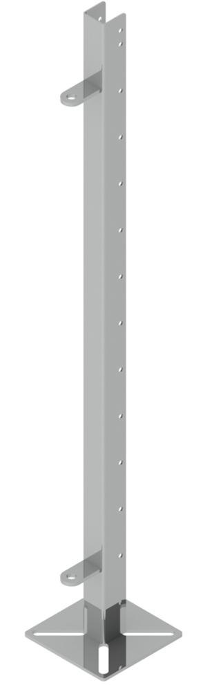 Brackets P(П) for cages from plastic PVC profile