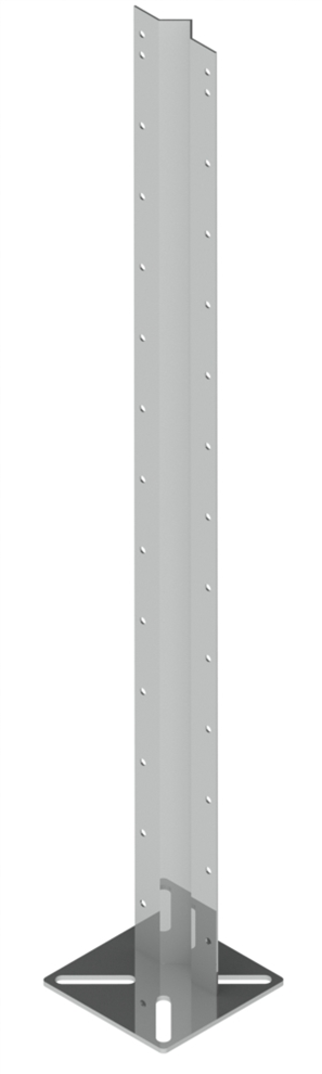 Brackets P(П) for cages from plastic PVC profile