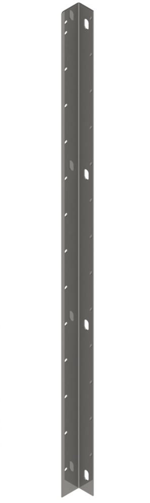 Brackets for cages made of plastic PVC profile